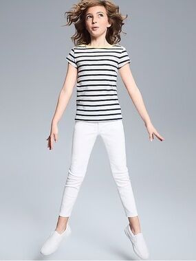 3/$25💥Gap Super Skinny Jeans, White Denim, Stretch, Back Pocket, Back to School